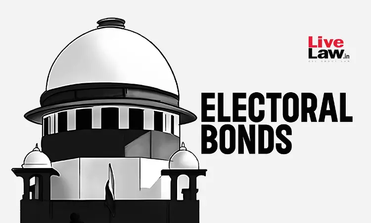 Electoral Bonds Case : Supreme Court Constitution Bench To Hear Tomorrow ECIs Plea For Return Of Sealed Cover Boxes Electoral Bonds Case : Supreme Court Constitution Bench To Hear Tomorrow ECIs Plea For Return Of Sealed Cover Boxes