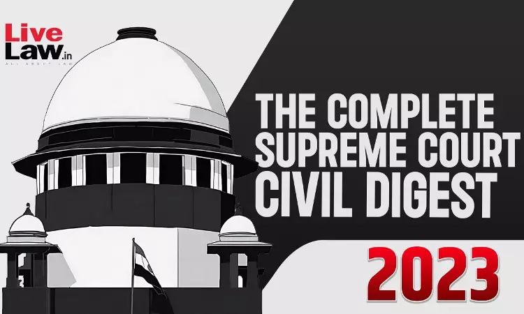 The Complete Supreme Court Civil Digest 2023 The Complete Supreme Court Civil Digest 2023
