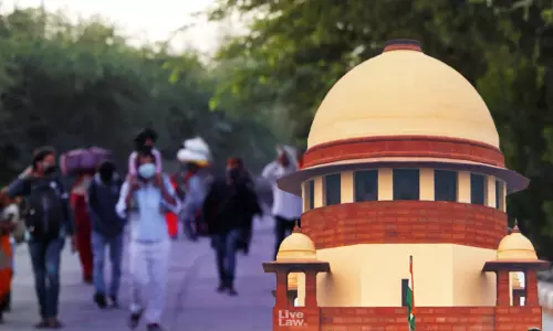 Migrant Workers Case: Supreme Court Directs Union To File Affidavit On Whether Directions Passed On Providing Ration Cards Have Been Complied Migrant Workers Case: Supreme Court Directs Union To File Affidavit On Whether Directions Passed On Providing Ration Cards Have Been Complied
