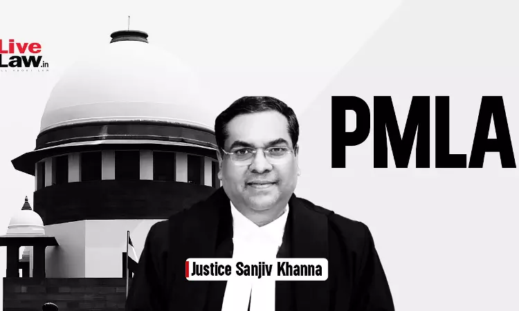 Statement Made Before Court Ultimately Matters Than Statement Under Section 50 PMLA : Justice Sanjiv Khanna Statement Made Before Court Ultimately Matters Than Statement Under Section 50 PMLA : Justice Sanjiv Khanna