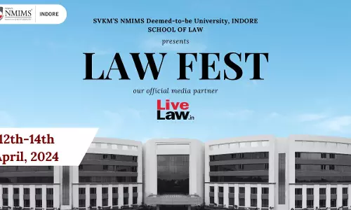 SVKMS NMIMS School Of Law, Indore: National Law Fest 2024