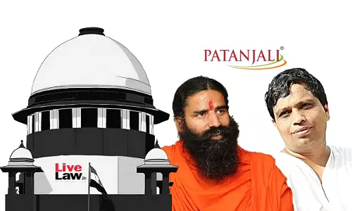After Supreme Court Rap, Patanjali MD Submits Unqualified Apology For Publishing Advertisements On Medical Cures After Supreme Court Rap, Patanjali MD Submits Unqualified Apology For Publishing Advertisements On Medical Cures