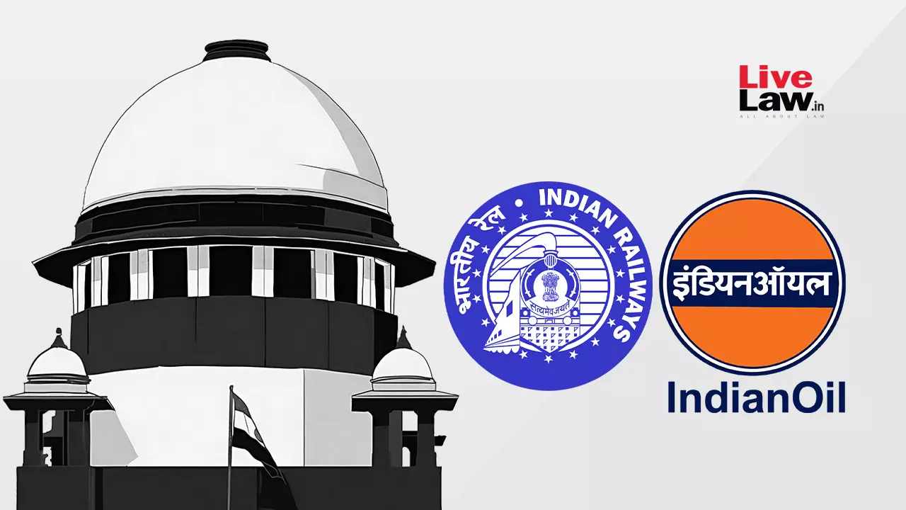 Overcharge v. Illegal Charge: Supreme Court Dismisses Railways Appeals Against Indian Oil Over Refund Of Freight Charges Overcharge v. Illegal Charge: Supreme Court Dismisses Railways Appeals Against Indian Oil Over Refund Of Freight Charges