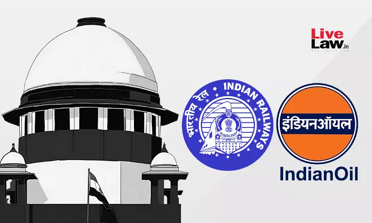 Overcharge v. Illegal Charge: Supreme Court Dismisses Railways Appeals Against Indian Oil Over Refund Of Freight Charges Overcharge v. Illegal Charge: Supreme Court Dismisses Railways Appeals Against Indian Oil Over Refund Of Freight Charges