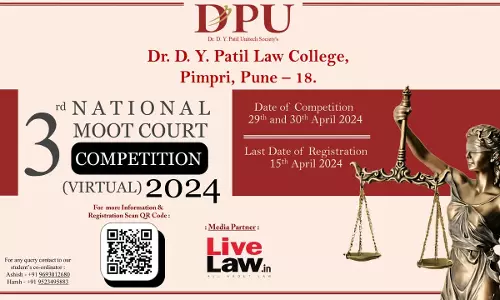 Dr. D. Y. Patil Law College: 3rd Online National Moot Court Competition