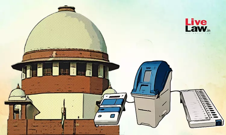 Supreme Court To Hear Pleas Seeking 100% EVM-VVPAT Tally After 2 Weeks Supreme Court To Hear Pleas Seeking 100% EVM-VVPAT Tally After 2 Weeks