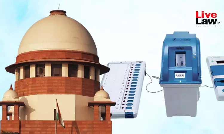 Elections By Ballot Paper The Rule : Lawyer Seeks To Intervene In Supreme Court Plea On EVM-VVPAT