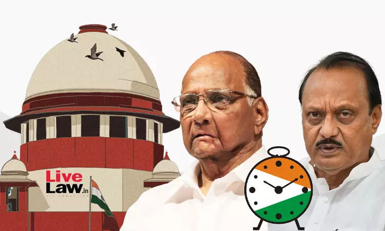NCP Dispute: Supreme Court Asks Sharad Pawar & Ajit Pawar Groups To Comply With Earlier Directions On Use Of Symbols NCP Dispute: Supreme Court Asks Sharad Pawar & Ajit Pawar Groups To Comply With Earlier Directions On Use Of Symbols