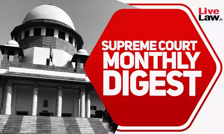 Supreme Court Monthly Round-Up: March 2024