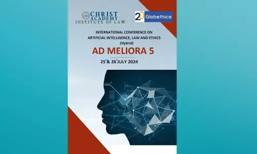 Call For Papers: Ad Meliora 5, International Conference On Artificial Intelligence, Law, And Ethics [Submit Abstracts By 10th June]