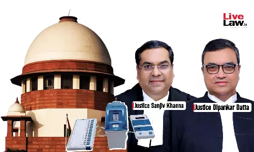 Supreme Court Dismisses Plea Seeking Review Of EVM-VVPAT Verdict