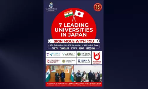Seven Leading Japanese Universities Sign MoUs With JGU