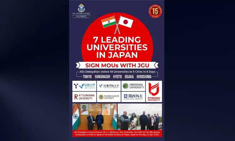 Seven Leading Japanese Universities Sign MoUs With JGU Seven Leading Japanese Universities Sign MoUs With JGU