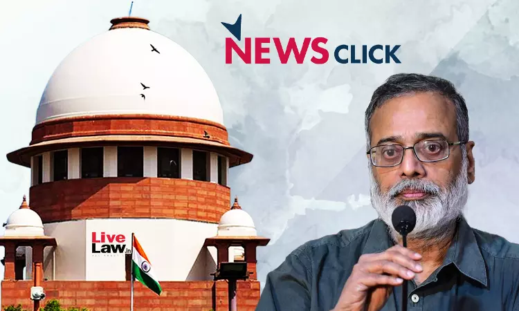 NewsClick Case | Supreme Court Notes That Remand Order Against Purkayastha Was Passed Before Informing His Lawyer, Questions Delhi Police NewsClick Case | Supreme Court Notes That Remand Order Against Purkayastha Was Passed Before Informing His Lawyer, Questions Delhi Police