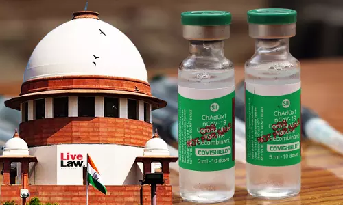Lawyer Moves Supreme Court Seeking Examination Of Covishield Vaccine Side Effects, Compensation For Those Who Suffered Adverse Effects Lawyer Moves Supreme Court Seeking Examination Of Covishield Vaccine Side Effects, Compensation For Those Who Suffered Adverse Effects