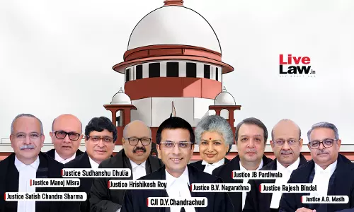 Are Private Properties Included In Material Resource Of Community Under Article 39(b)? Supreme Court 9-Judge Bench Reserves Judgment