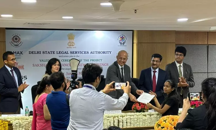 DSLSA Successfully Completes Project Saksham: A Chance At New Beginnings Pioneering Initiative For Undertrial Accused Persons DSLSA Successfully Completes Project Saksham: A Chance At New Beginnings Pioneering Initiative For Undertrial Accused Persons