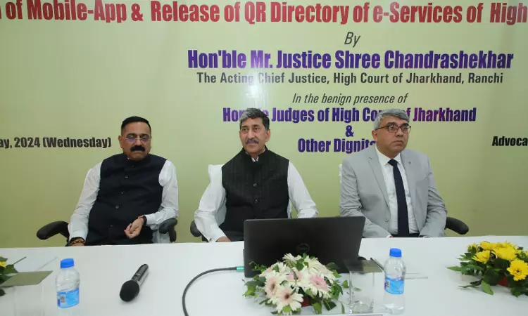 Day Not Far When Lawyers Wont Need To Carry Files: Jharkhand High Court Launches Android App, QR Directory For Enhanced Judicial Accessibility Day Not Far When Lawyers Wont Need To Carry Files: Jharkhand High Court Launches Android App, QR Directory For Enhanced Judicial Accessibility