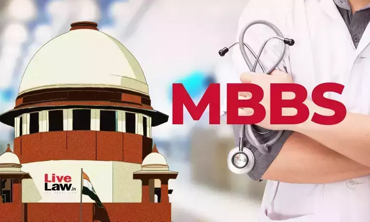 MBBS Admissions For Persons With Mental Health Conditions: Supreme Court Asks NMCs Expert Committee To Review Its Opinion