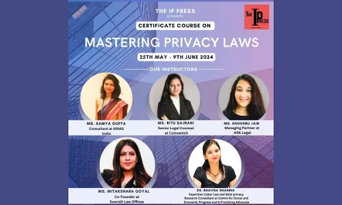 The IP Press Foundation Course On Legal Aspects Of Entrepreneurship & Certificate Course On Mastering Data Privacy Laws