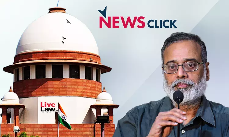 Prabir Purkayasthas Arrest By Delhi Police & Remand Illegal : Supreme Court Orders NewsClick Editors Release In UAPA Case Prabir Purkayasthas Arrest By Delhi Police & Remand Illegal : Supreme Court Orders NewsClick Editors Release In UAPA Case