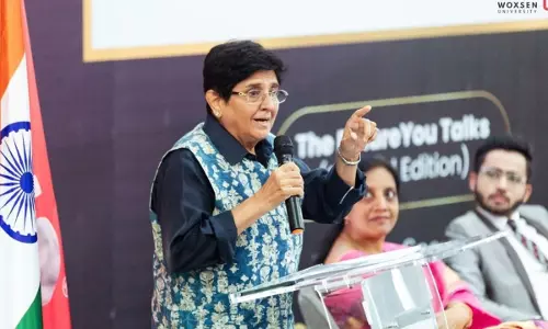 Dr. Kiran Bedi Inaugurates Kiran Bedi Hall And Embraces Role As Emeritus Professor Of Law At Woxsen University