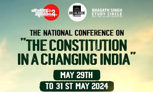 Government Law College Ernakulam Conference On Constitution In A Changing India [May 29-31, 2024]