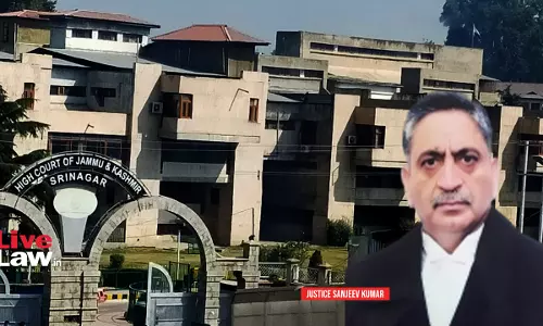 Justice Sanjeev Kumar Appointed As Acting Chief Justice Of J&K And Ladakh High Court Justice Sanjeev Kumar Appointed As Acting Chief Justice Of J&K And Ladakh High Court