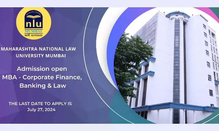 MNLUM: Admission Open For MBA Corporate Finance, Banking & Law [Last Date To Apply 27 July]