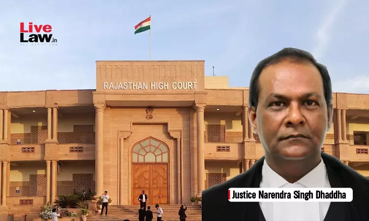 Executing Court Erred In Seeking Transfer Certificate To Execute Award When It Had Jurisidiction To Entertain Application: Rajasthan HC Sets Aside Order Executing Court Erred In Seeking Transfer Certificate To Execute Award When It Had Jurisidiction To Entertain Application: Rajasthan HC Sets Aside Order