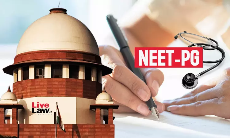 NEET-PG : Supreme Court Stays Telangana HC Order Shfiting MD Seat From One Medical College To Another NEET-PG : Supreme Court Stays Telangana HC Order Shfiting MD Seat From One Medical College To Another