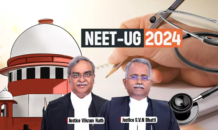 NEET-UG 2024 : Supreme Court Refuses To Stall Re-Test For Candidates Whose Grace Marks Were Revoked NEET-UG 2024 : Supreme Court Refuses To Stall Re-Test For Candidates Whose Grace Marks Were Revoked