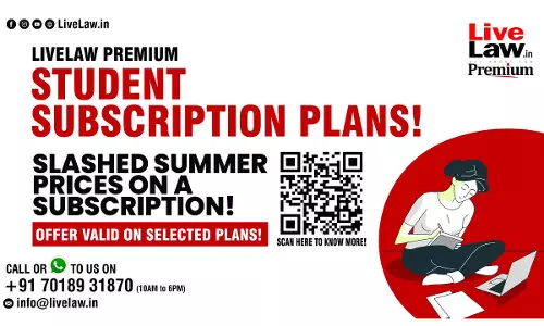 [Study Hard, Save Harder] 50% Off  For Students! LiveLaw Student Subscription Plans Are Here!