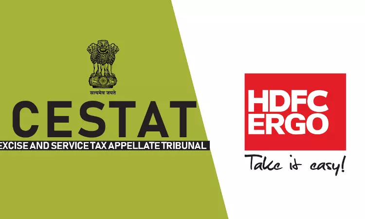Mumbai CESTAT Allows CENVAT Credit To HDFC ERGO Against Duty Paid On Re-Insuring Motor Vehicle Mumbai CESTAT Allows CENVAT Credit To HDFC ERGO Against Duty Paid On Re-Insuring Motor Vehicle