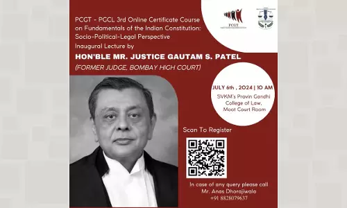 [Advt.] 3rd Edition Of The Online Certificate Course On Fundamentals Of The Indian Constitution: Socio-Political-Legal Perspective!