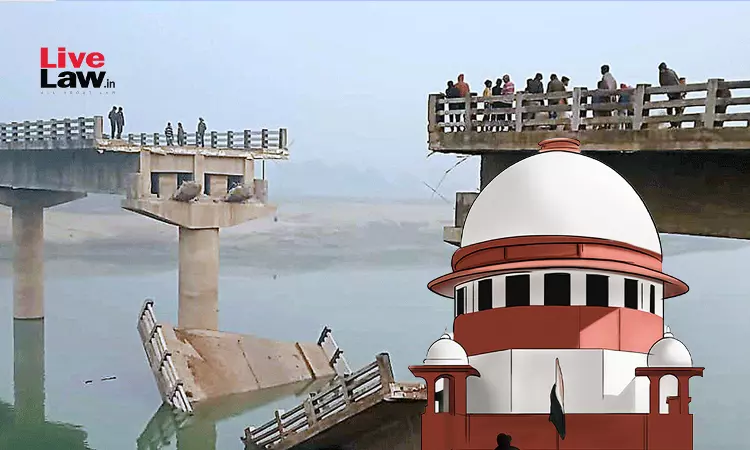 Supreme Court Issues Notice To Bihar Govt On PIL Over Bridge Collapses