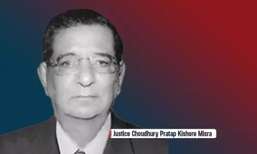 Former Judge Of Orissa High Court Justice Choudhury Pratap Kishore Misra Passes Away