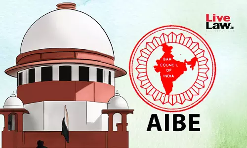 Supreme Court Dismisses Plea Against ₹3,500 Fee For All India Bar Examination Supreme Court Dismisses Plea Against ₹3,500 Fee For All India Bar Examination