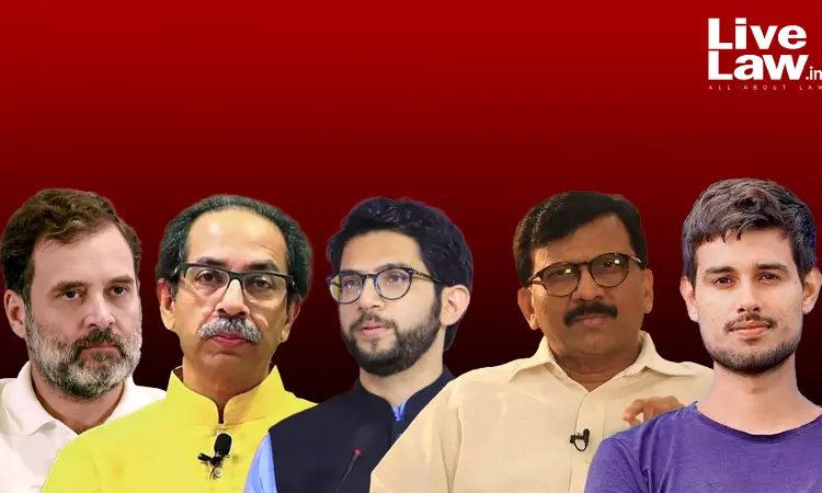 Plea Filed In Bombay HC Against Rahul Gandhi, Dhruv Rathee, Uddhav Thackeray For Allegedly Spreading False Narratives About EVM Hacking Plea Filed In Bombay HC Against Rahul Gandhi, Dhruv Rathee, Uddhav Thackeray For Allegedly Spreading False Narratives About EVM Hacking