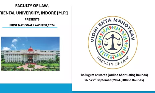 Oriental University: 1st Law Fest-Vidhi Ekta Mahotsav 2024