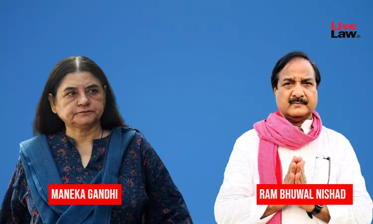 Ex-Union Minister Maneka Gandhi Moves Allahabad HC Challenging Election Of SPs RB Nishad As Sultanpur MP Ex-Union Minister Maneka Gandhi Moves Allahabad HC Challenging Election Of SPs RB Nishad As Sultanpur MP