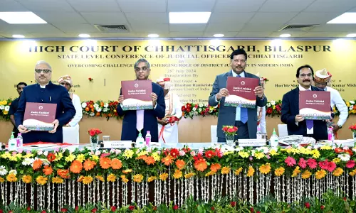 Chhattisgarh HC Hosts State-Level Judicial Officers Conference On Overcoming Challenges: The Emerging Role Of District Judiciary In Modern India Chhattisgarh HC Hosts State-Level Judicial Officers Conference On Overcoming Challenges: The Emerging Role Of District Judiciary In Modern India