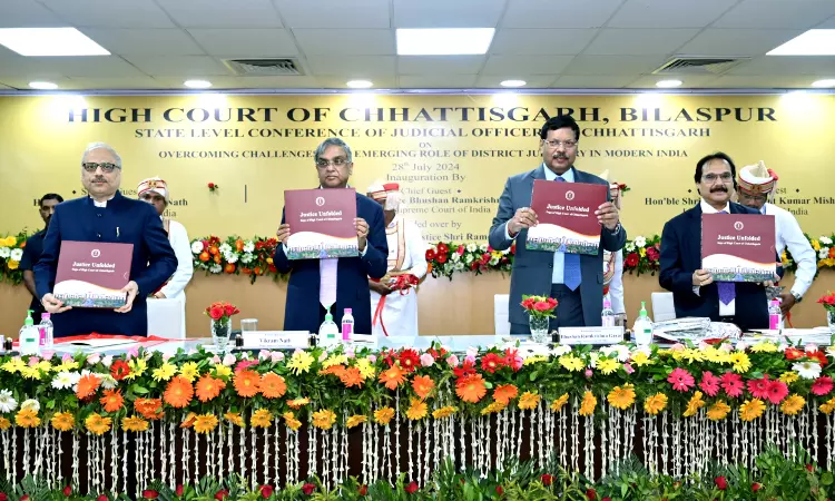 Chhattisgarh HC Hosts State-Level Judicial Officers Conference On Overcoming Challenges: The Emerging Role Of District Judiciary In Modern India Chhattisgarh HC Hosts State-Level Judicial Officers Conference On Overcoming Challenges: The Emerging Role Of District Judiciary In Modern India
