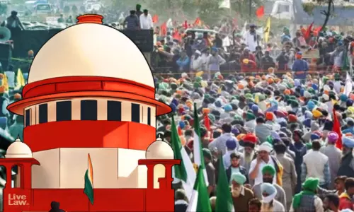 Shambhu Border Blockade | Resolve Farmers Protest Amicably : Supreme Court Gives Time To Punjab & Haryana To Propose Names For Committee
