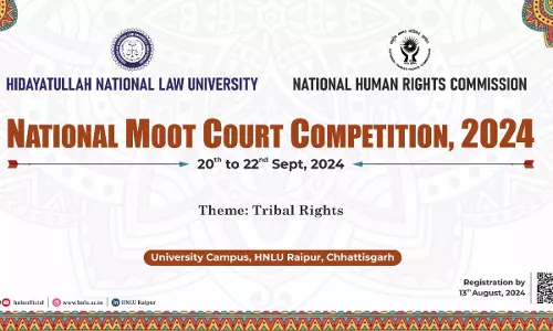HNLU-NHRC National Moot Court Competition 2024 HNLU-NHRC National Moot Court Competition 2024