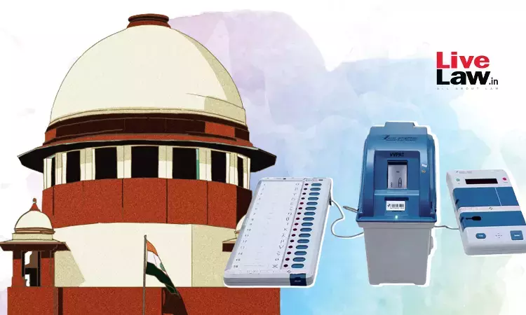 Dont Delete Data On EVMs Pending Verifications, Reduce Cost For Seeking Verification: Supreme Court Tells ECI Dont Delete Data On EVMs Pending Verifications, Reduce Cost For Seeking Verification: Supreme Court Tells ECI