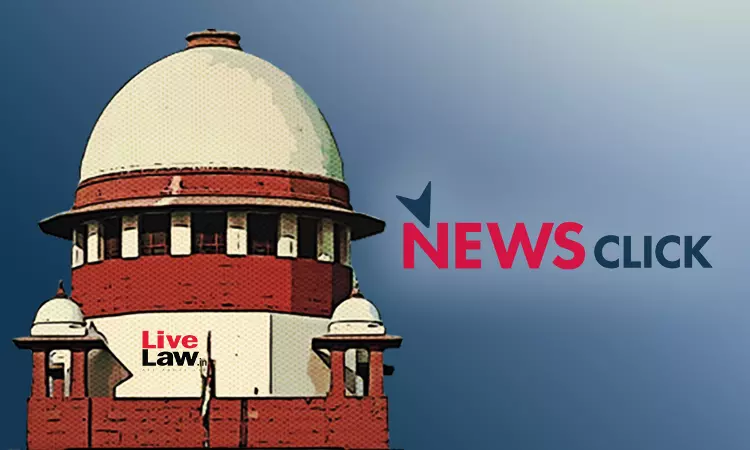 Supreme Court Disposes Newsclicks Plea, Stays Tax Recovery Until Disposal Of ITAT Appeal Supreme Court Disposes Newsclicks Plea, Stays Tax Recovery Until Disposal Of ITAT Appeal