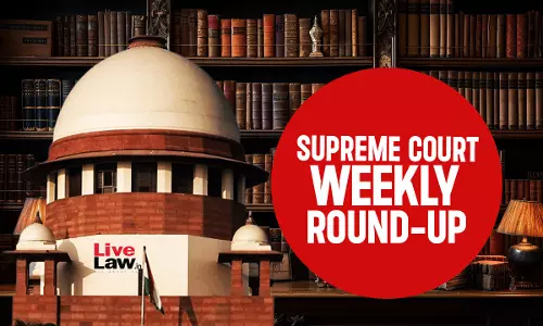 Supreme Court Weekly Round-up: June 9, 2025 To June 15, 2025
