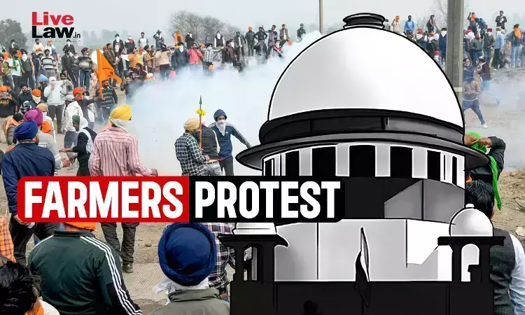 Protest Peacefully, Dont Cause Inconvenience To Public: Supreme Court While Closing Habeas Petition Against Custody Of Farmers Leader Protest Peacefully, Dont Cause Inconvenience To Public: Supreme Court While Closing Habeas Petition Against Custody Of Farmers Leader