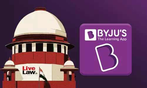 Byjus Insolvency : Supreme Court Issues Notice On Riju Ravindrans Plea Against NCLAT Mandating CoC Nod For CIRP Withdrawal Byjus Insolvency : Supreme Court Issues Notice On Riju Ravindrans Plea Against NCLAT Mandating CoC Nod For CIRP Withdrawal